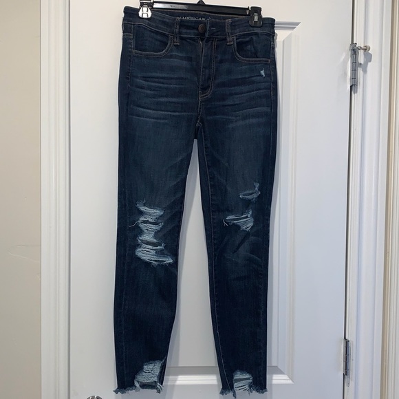 American Eagle Distressed Skinny Jeans - Picture 2 of 16